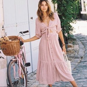 Faithfull the Brand Maple Midi Dress